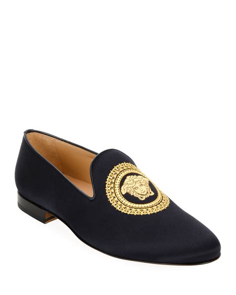 versace men's houseshoes nordstrom|Versace men's slippers.